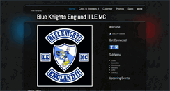 Desktop Screenshot of blueknightsengland2.com