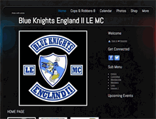 Tablet Screenshot of blueknightsengland2.com